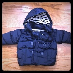 Baby Gap Puffer Jacket with Hood 0-6 Months